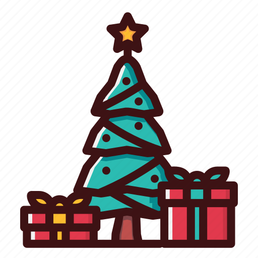 Christmas, tree, holiday, winter, decoration, merry, ornament icon - Download on Iconfinder