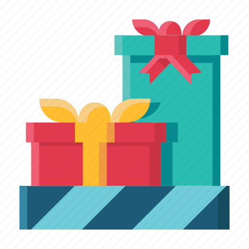 Gift, boxes, christmas, holiday, winter, decoration, merry icon - Download on Iconfinder