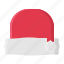 santa, hat, christmas, holiday, winter, decoration, merry, ornament, snow 