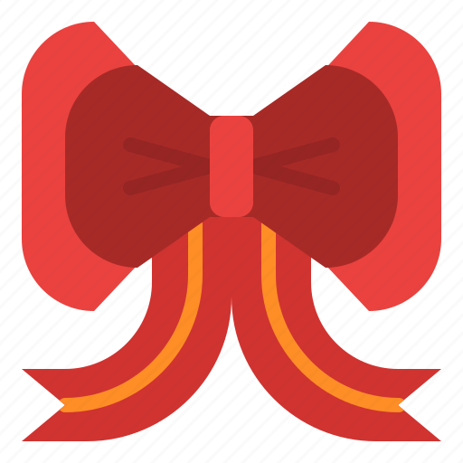 Christmas, ribbon, decoration, ornament, holiday icon - Download on Iconfinder