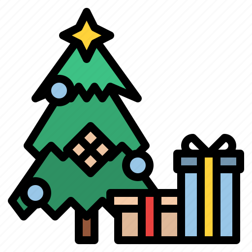 Christmas, tree, decoration, gifts icon - Download on Iconfinder