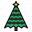 christmas, tree, decoration, light 