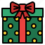 present, gift, christmas, decoration 