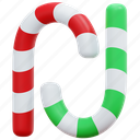 candy, canes, christmas, xmas, dessert, decoration, sweet, 3d 