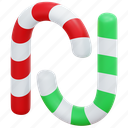 candy, canes, christmas, xmas, sweet, dessert, decoration, 3d 