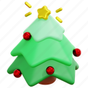 christmas, tree, xmas, decoration, pine, celebration, 3d 