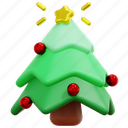 christmas, tree, xmas, pine, celebration, decoration, 3d 