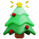 christmas, tree, xmas, pine, decoration, celebration, 3d 