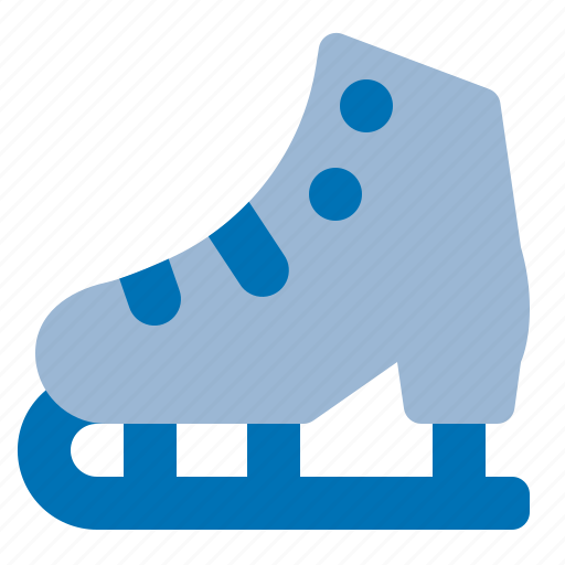 Ice, ice skates, winter sport, skate shoes, figure skating icon - Download on Iconfinder