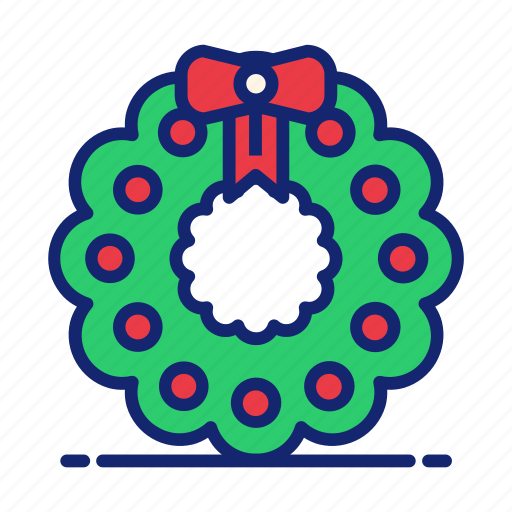 Christmas, wreath, decoration, circle icon - Download on Iconfinder