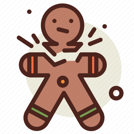 Biscuit, broken, christmas, xmas, holiday, emoji icon - Download on Iconfinder