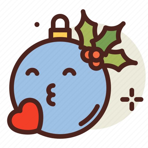 Globe, love, christmas, xmas, holiday, emoji icon - Download on Iconfinder