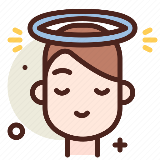 Saint, male, christmas, xmas, holiday, emoji icon - Download on Iconfinder