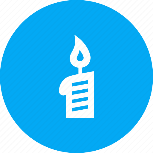 Candle, candle light, celebration, decoration, flame, light, party icon - Download on Iconfinder