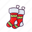 christmas, decoration, socks, winter, xmas 