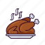 chicken, christmas, food, roast, turkey, winter, xmas 