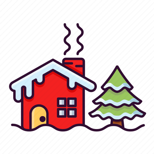 Christmas, home, house, snow, winter, xmas icon - Download on Iconfinder