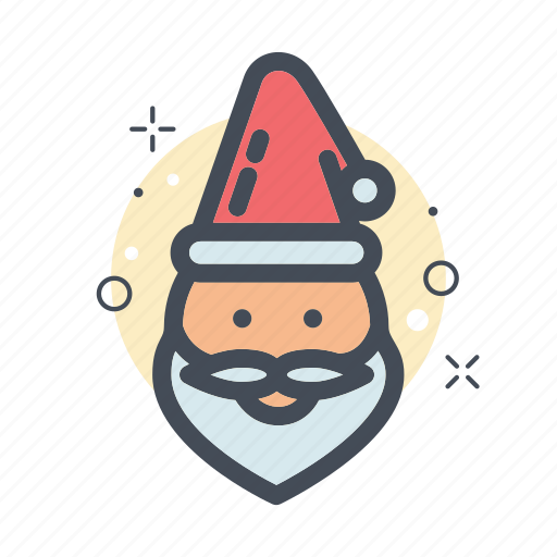 Christmas, filled, line, redhat, santa, santaclause icon - Download on Iconfinder