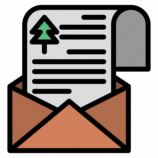 Christmas, letter, postcard, giftcard icon - Download on Iconfinder
