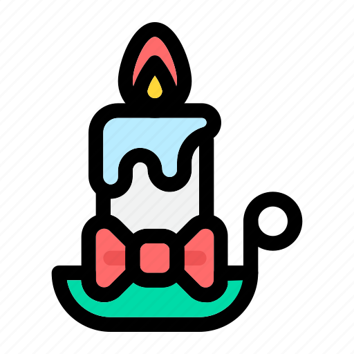 Candle, candlelight, christmas, decoration, fire, light, x-mas icon - Download on Iconfinder