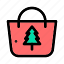 bag, christmas, sale, shopping, snow, tree, x-mas