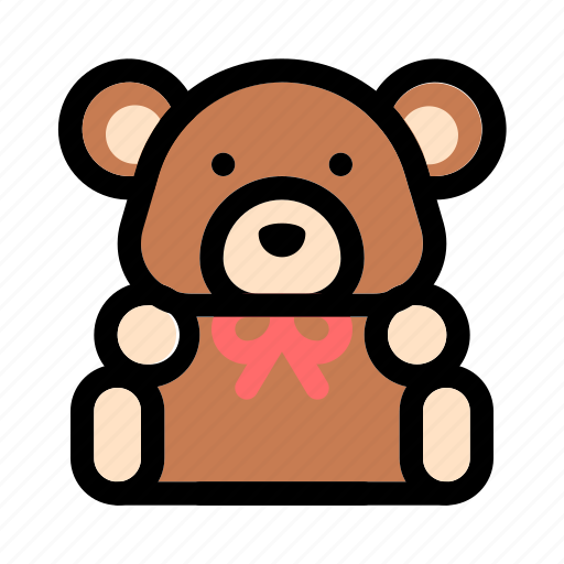 Bear, christmas, doll, gift, present, teddy bear, x-mas icon - Download on Iconfinder