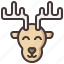 animal, christmas, decoration, deer, xmas, zoo 