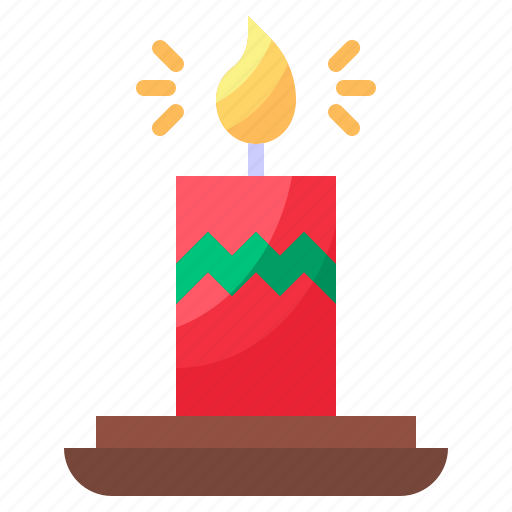 Candle, christmas, snow, winter icon - Download on Iconfinder