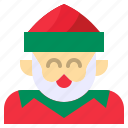 christmas, elf, winter, xmas