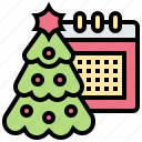 advent, calendar, christmas, countdown, tree