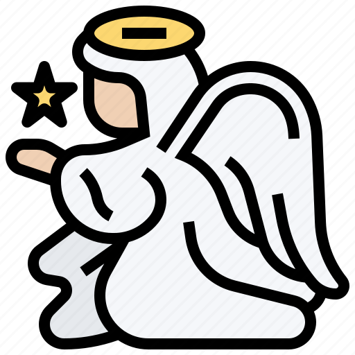 Angle, decoration, heavenly, spiritual, wings icon - Download on Iconfinder