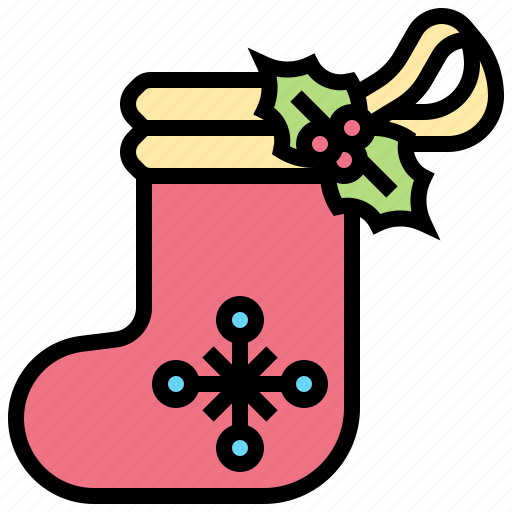 Christmas, decoration, present, santa, sock icon - Download on Iconfinder