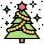 christmas, decoration, festival, star, tree 