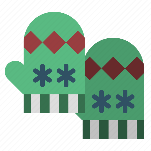 Christmas, mitten, accessory, clothes, fashion, winter icon - Download on Iconfinder