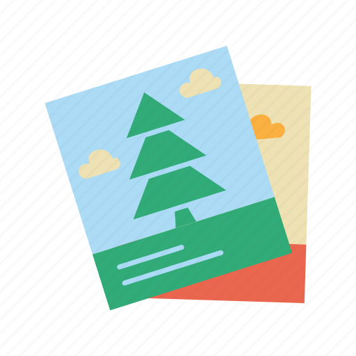 Christmas, photo, greeting card, holiday icon - Download on Iconfinder