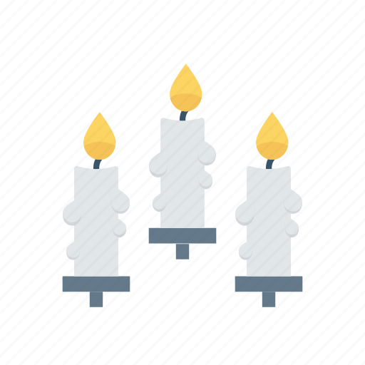 Candle, flame, memorial, torch icon - Download on Iconfinder