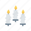 candle, flame, memorial, torch 