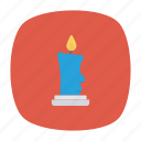 candle, decoration, light, memorial