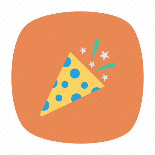 Cone, confetti, party, popper icon - Download on Iconfinder