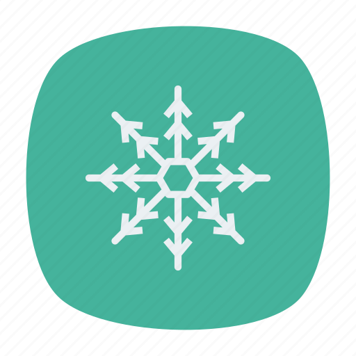 Snowflake, flake, winter, cold, snow icon - Download on Iconfinder