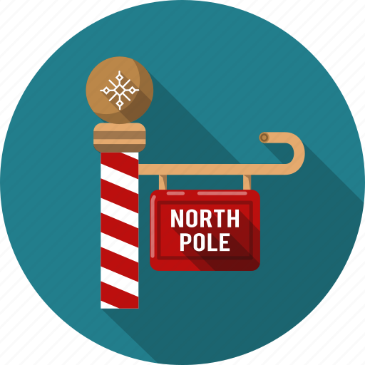 Christmas, direction, guide, indicatory, north, pole, xmas icon - Download on Iconfinder