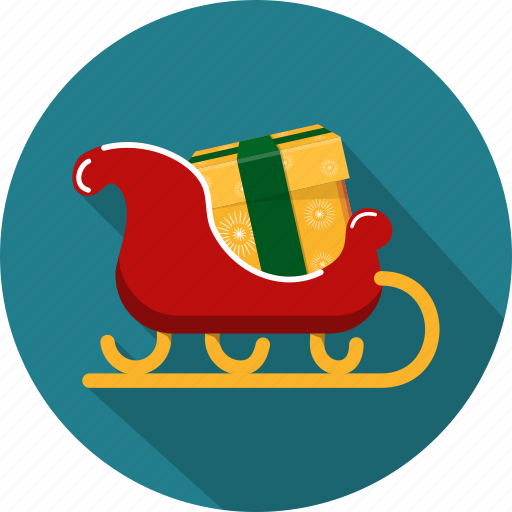 Celebrations, christmas, decoration, gifts, holidays, sleigh, winter icon - Download on Iconfinder
