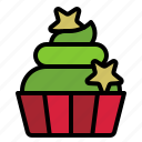christmas, food, cupcake, xmas, party, snack