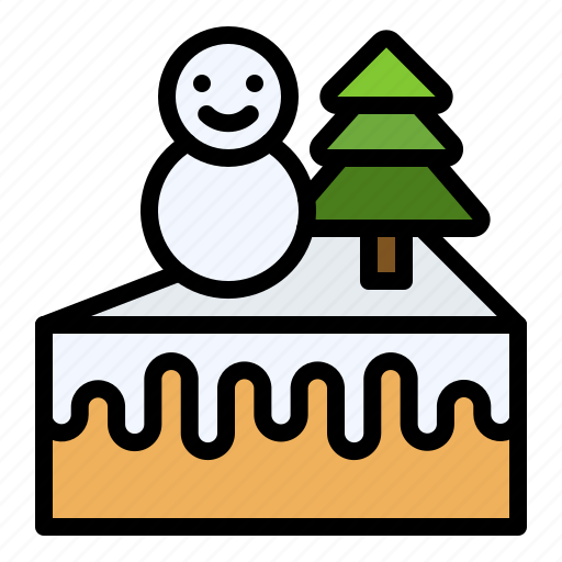 Christmas, food, xmas cake, snowman icon - Download on Iconfinder