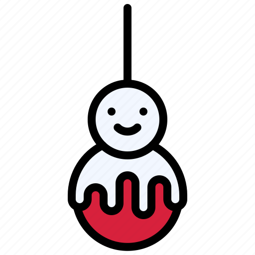 Christmas, food, cake pops, snowman, lollipop icon - Download on Iconfinder