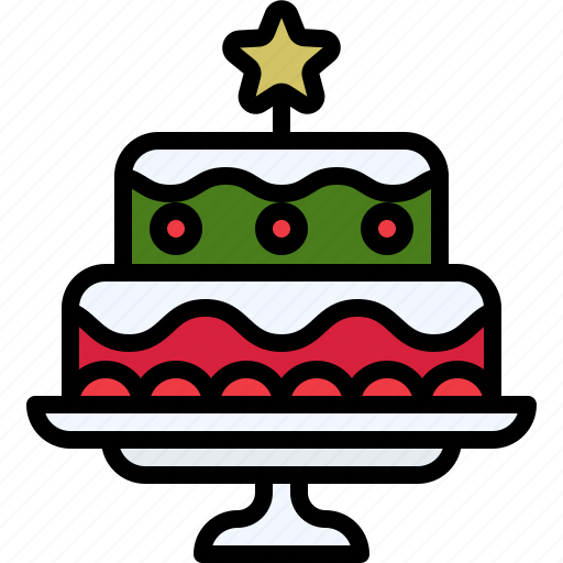 Christmas, food, christmas cake, xmas icon - Download on Iconfinder