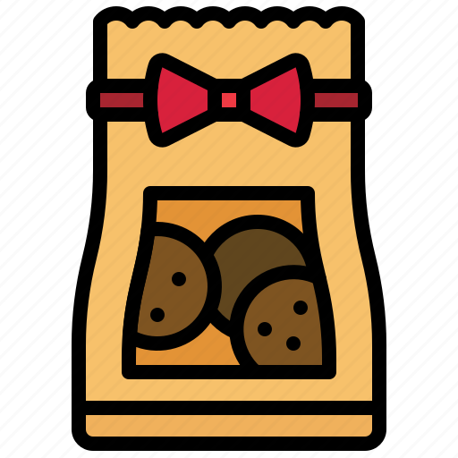 Christmas, food, cookies, bag, gift icon - Download on Iconfinder