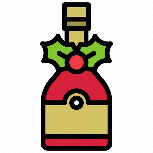 Christmas, food, wine, red wine, xmas icon - Download on Iconfinder
