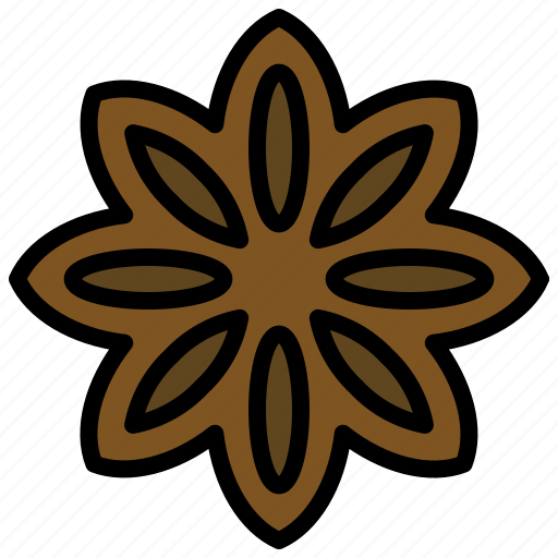 Christmas, food, star anise, cooking, spices, herbs icon - Download on Iconfinder