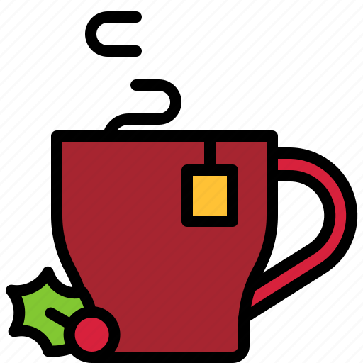 Christmas, food, hot, tea cup, xmas icon - Download on Iconfinder